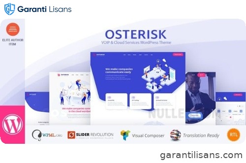Osterisk: VOIP & Cloud Services WordPress Theme