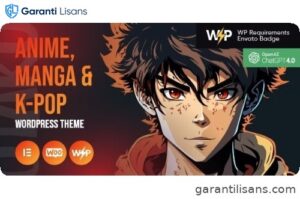 Otaku – Anime, Manga & K-Pop WordPress Theme