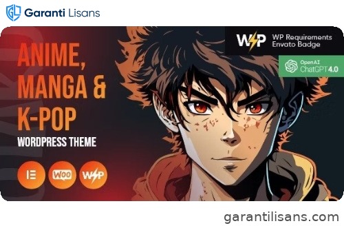 Otaku – Anime, Manga & K-Pop WordPress Theme