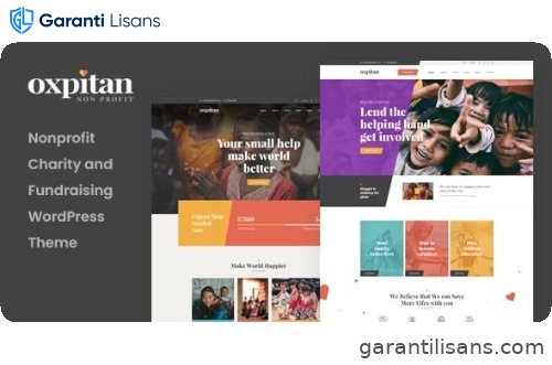 Oxpitan – Nonprofit Charity WordPress Theme