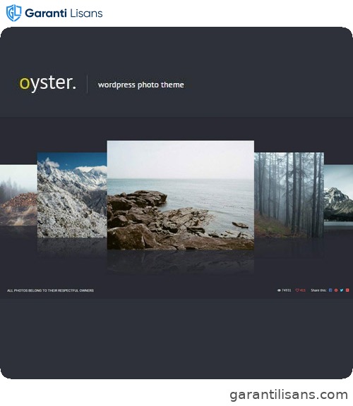 Oyster – Creative Photo WordPress Theme