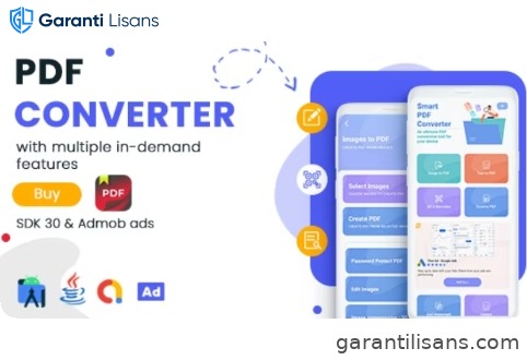 PDF Converter (VERSION 2.0) – PDF Editor for Android – Admob Ads