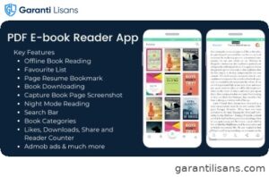 PDF Ebook Reader App + Admin App