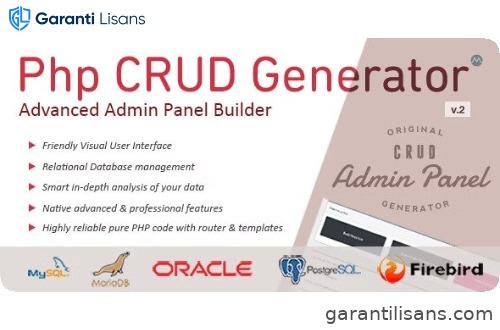 PHP CRUD Generator – Advanced Database Admin Panel Builder