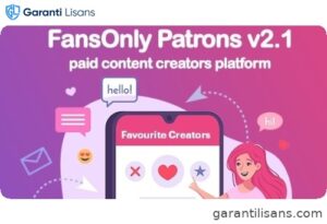 PHP FansOnly Patrons – Paid Content Creators Platform