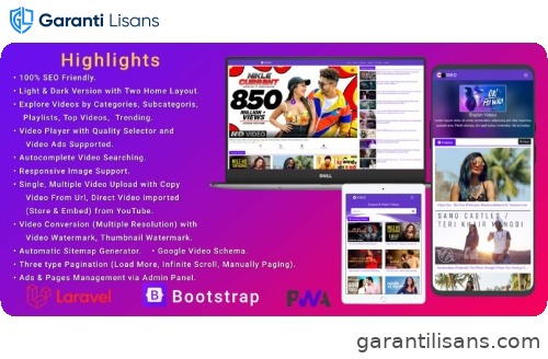 PHP Video Script – Laravel