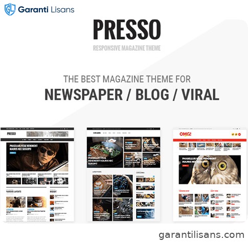PRESSO – Modern Magazine / Newspaper / Viral Theme
