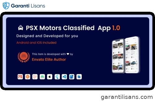 PSX Motors Classified App with Laravel Admin Panel