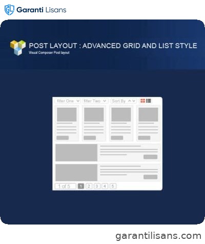 PW Grid/List Post Layout For Visual Composer