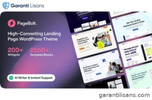PageBolt – Landing Page WordPress Theme