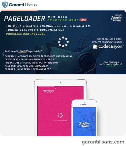 PageLoader: Loading Screen and Progress Bar for WordPress