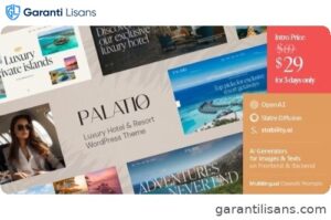 Palatio — Luxury Hotel & Resort WordPress Theme
