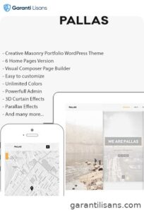 Pallas – Creative Multi-Purpose WordPress Theme