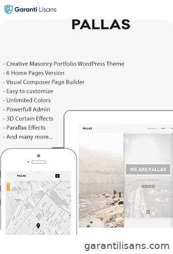 Pallas – Creative Multi-Purpose WordPress Theme