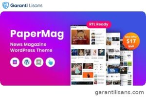 PaperMag – News Magazine WordPress Theme