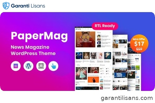 PaperMag – News Magazine WordPress Theme