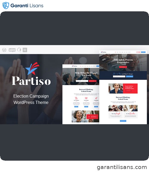 Partiso | Political WordPress Theme for Party & Candidate