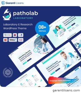 Patholab – Laboratory & Science Research WordPress Theme