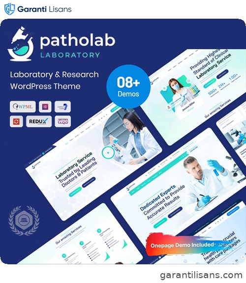 Patholab – Laboratory & Science Research WordPress Theme