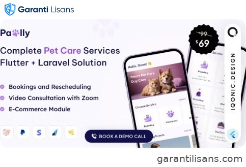 Pawlly – All-in-one Pet Care Solution in Flutter + Laravel with ChatGPT