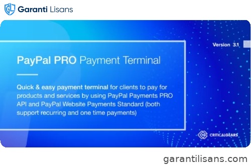 PayPal PRO Payment Terminal