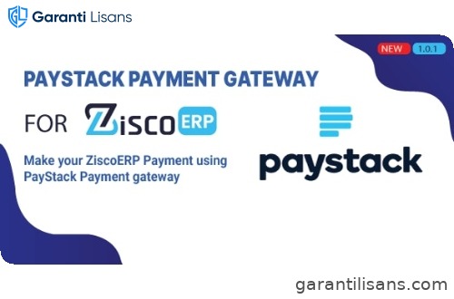 PayStack Payment Gateway for ZiscoERP