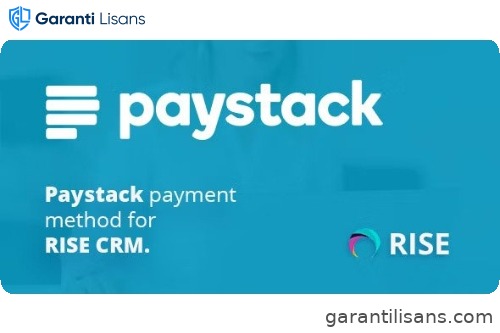 Paystack payment method for RISE CRM