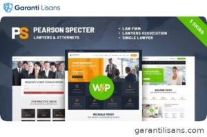 Pearson Specter | Lawyer & Attorney WordPress Theme