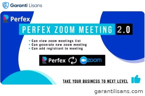 Perfex Zoom Meeting Module