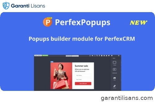 PerfexPopup – Popups builder for PerfexCRM