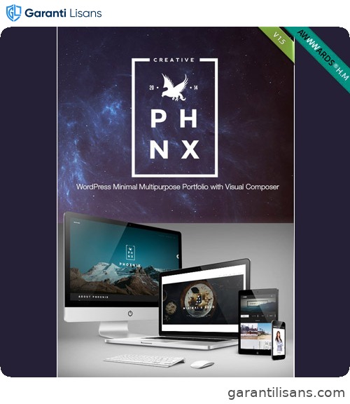 Phoenix – WordPress Minimal Multipurpose Portfolio with Visual Composer