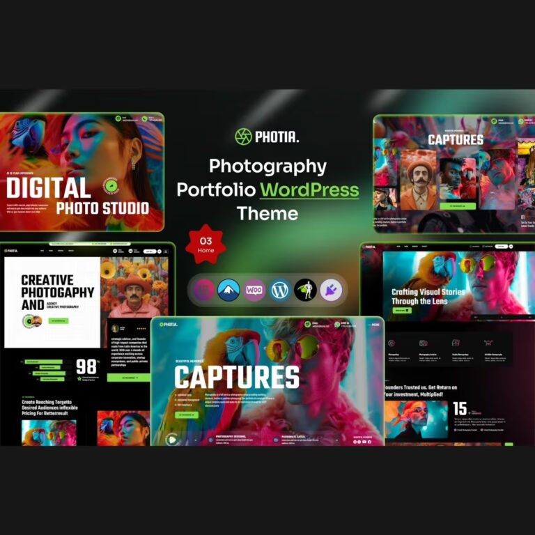 Photia – Photography Portfolio WordPress Theme
