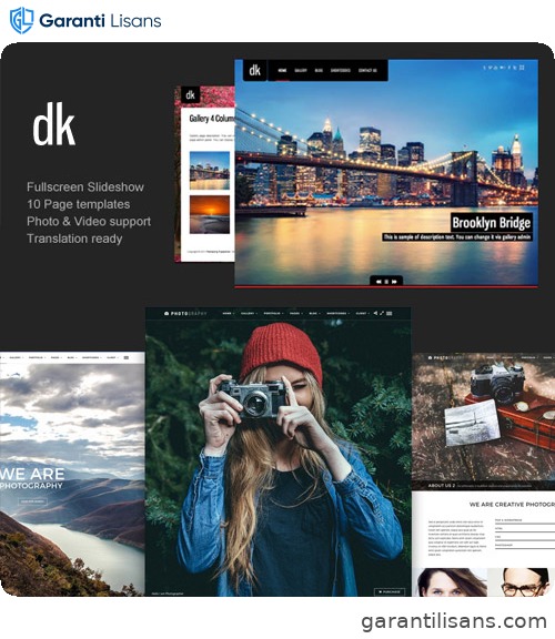 Photography WordPress | DK for Photography