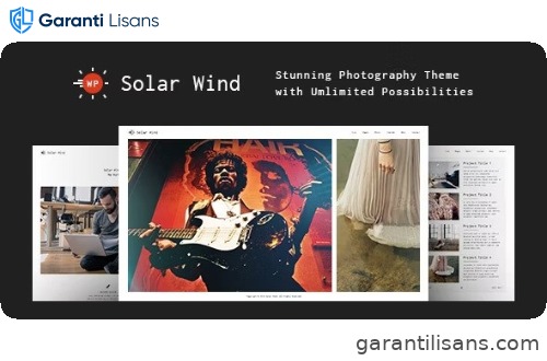 Photography WordPress Theme – SolarWind