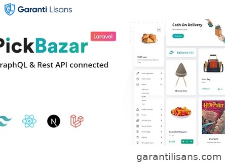 Pickbazar- Laravel Multivendor Ecommerce with React, Next Js, GraphQL & REST API