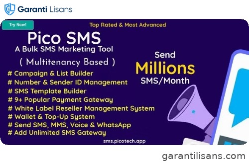 PicoSMS – A Bulk SMS Marketing Tool