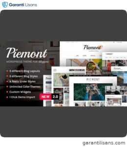 Piemont – Premium Travel & Lifestyle Responsive WordPress Blog Theme
