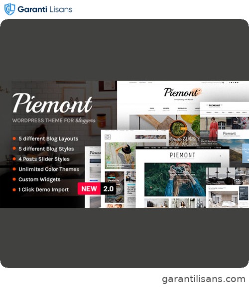 Piemont – Premium Travel & Lifestyle Responsive WordPress Blog Theme