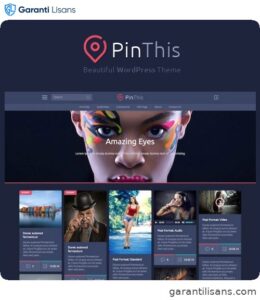 PinThis – Pinterest Style WordPress Theme