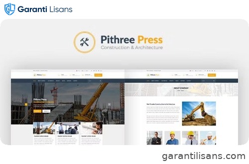 Pithree – Construction & Building WordPress Theme