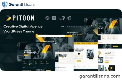 Pitoon – Creative Digital Agency WordPress Theme