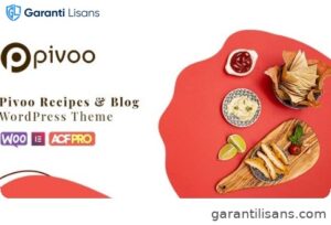 Pivoo – Food & Recipe Blog WordPress Theme