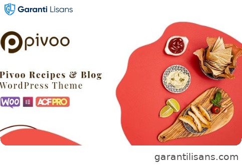 Pivoo – Food & Recipe Blog WordPress Theme