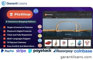 PixShop – E-Commerce Shopping Platform