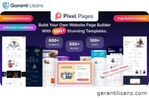 PixelPages – SAAS Application Website Builder for HTML Template
