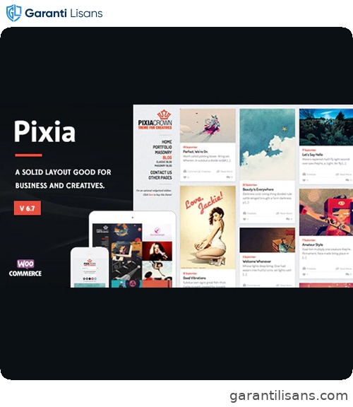 Pixia – Showcase WordPress Theme