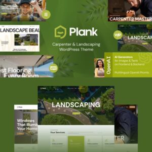 Plank – Carpenter, Flooring & Woodworker WordPress Theme