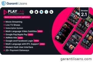 PlayLab – Cross Platform on Demand Movie Streaming Mobile Application