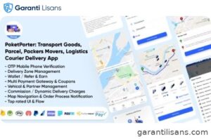 PoketPorter: Transport Goods, Parcel, Packers Movers, Logistics & Courier Delivery App Full Solution