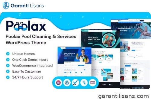 Poolax – Pool Cleaning & Services WordPress Theme